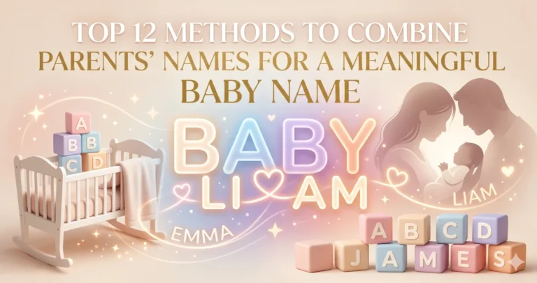 Top 12 Methods to Combine Parents' Names for a Meaningful Baby Name