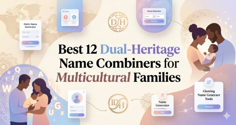 Best 12 Dual-Heritage Name Combiners for Multicultural Families