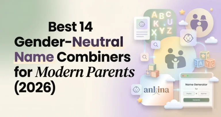 Best 14 Gender-Neutral Name Combiners for Modern Parents