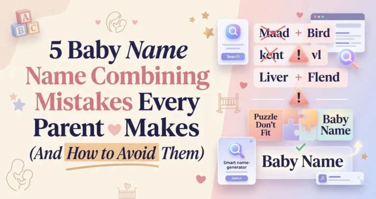 5 Baby Name Combining Mistakes Every Parent Makes