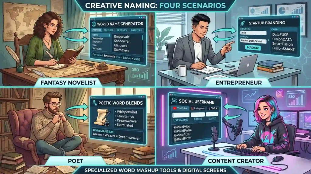Top 7 Word Mashup Tools for Writers and Creative Thinkers