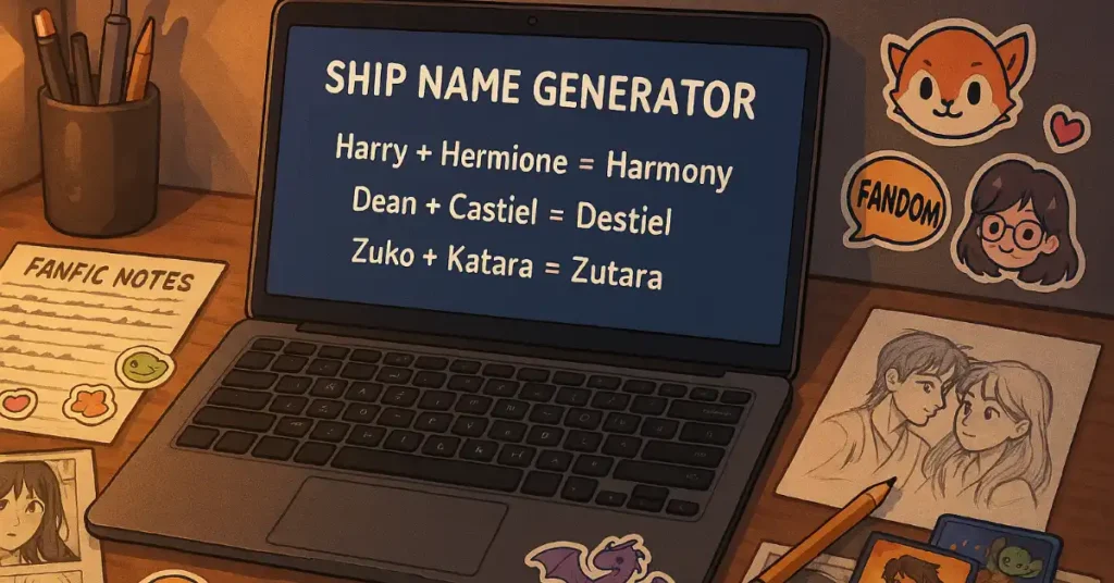 Top 20 Ship Name Combiners for Fandoms and Fanfiction